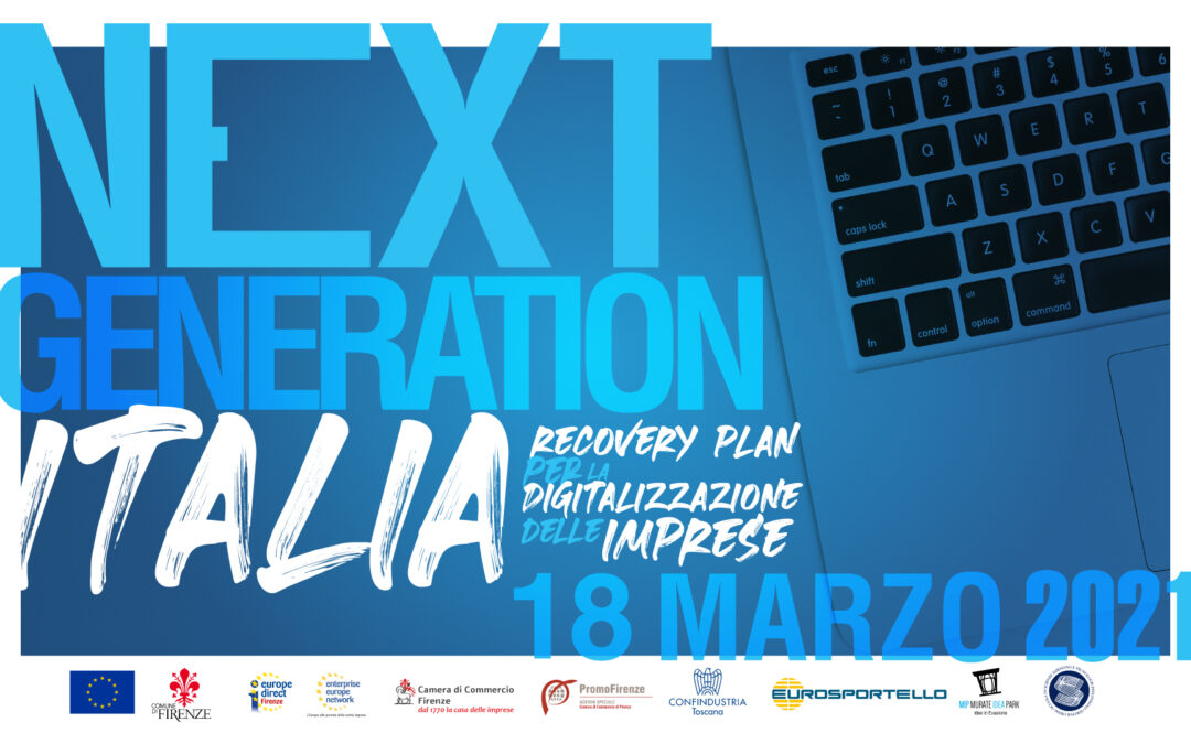 Evento “Next Generation Italia – Recovery Plan per la digitalizzazione delle imprese”